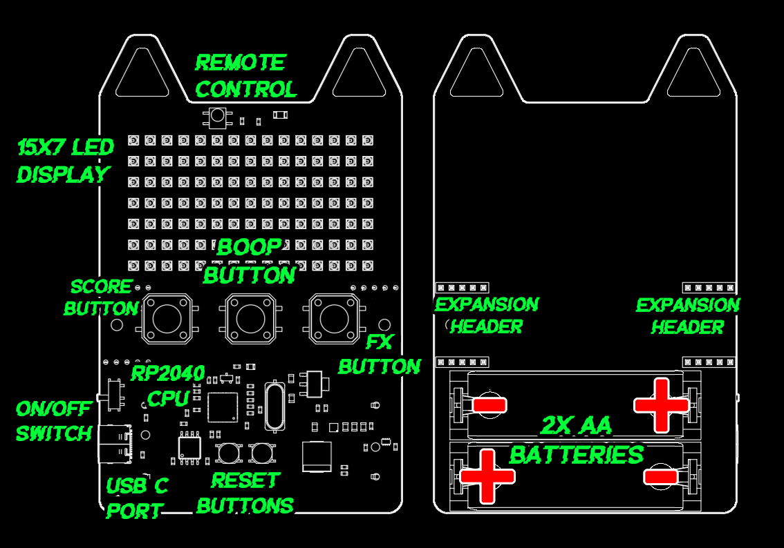 Framework Pixel Kitty schematic
