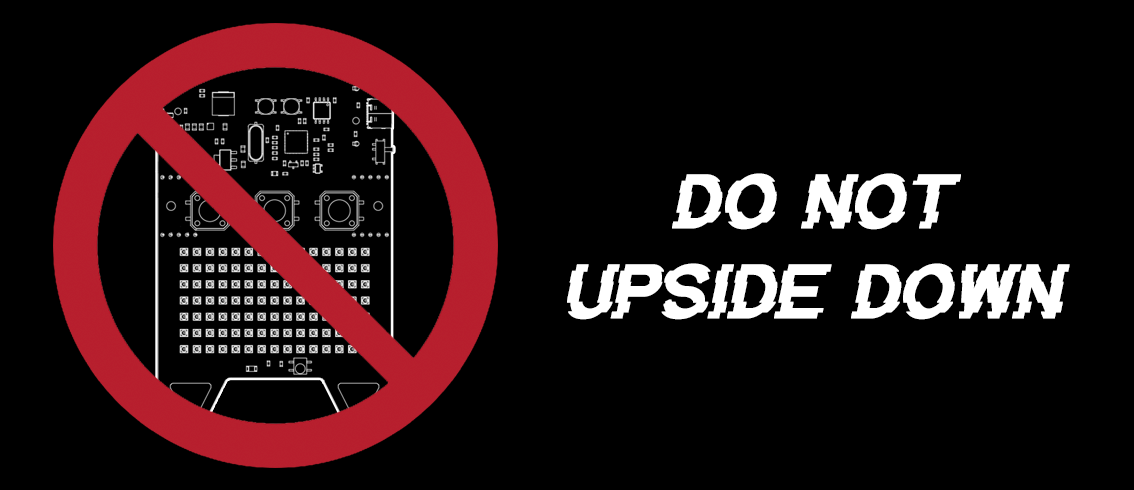 Pixel Kitty upside down example